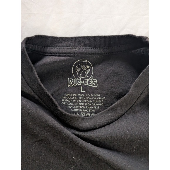 Buc-ees Adult Unisex Large Halloween If You've Got It Haunt It Black T-Shirt - Picture 3 of 5